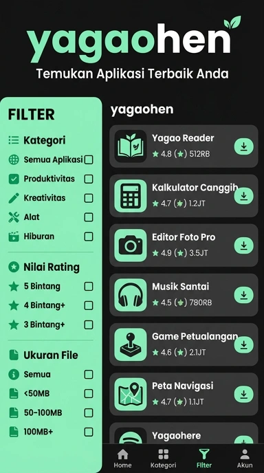 Katalog Aplikasi Populer yagaohen - Unduh dan Uji Coba Sekarang